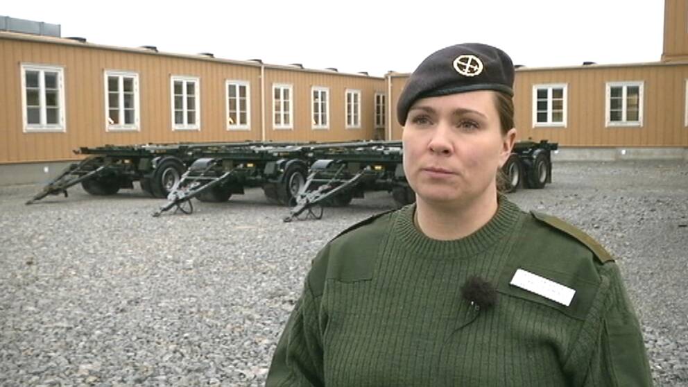 Therése Fagerstedt, kommunikationschef Försvarsmakten Gotland