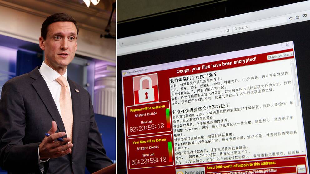 Tom Bossert, säkerhetsrådgivare i Vita huset.
