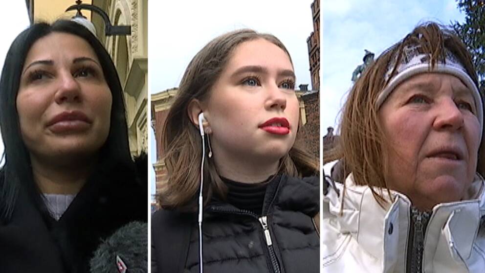 Krenare Sahini, Sofia Andersén och Anneli Ekstedt har påverkats av våldtäktslarmen i Malmö.