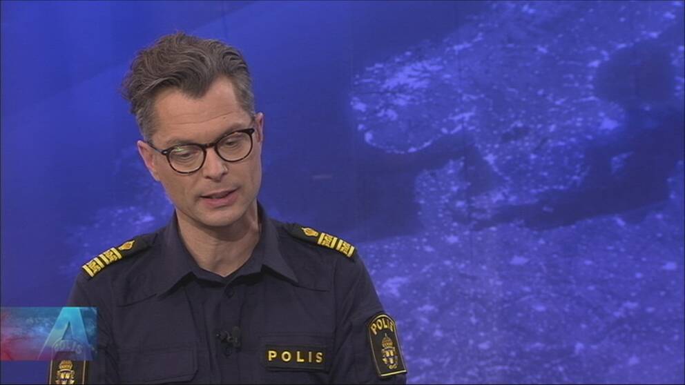Jan Evensson, Polismästare region Stockholm, uttalar sig om våld i Stockholmsförorter.