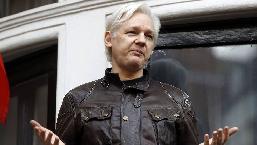 Julian Assange. Arkivbild.