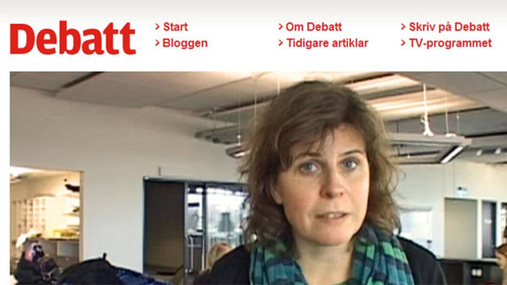 På SVT Debatts sajt kan både kända och okända svenskar skriva egna debattinlägg och kommentera andras.
