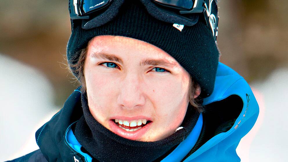 Snowboardstjärnan Sven Thorgren.
