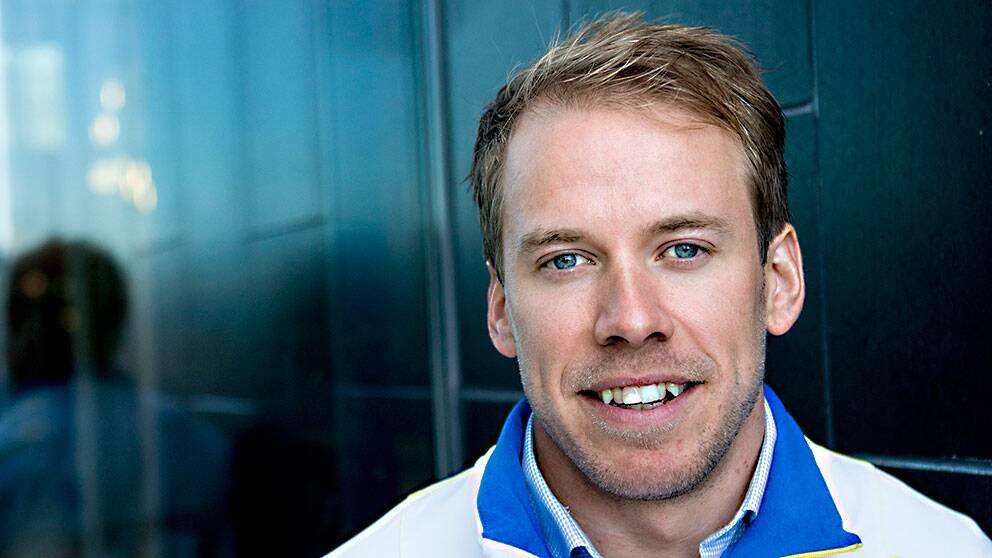 Längdlandslagets Emil Jönsson.