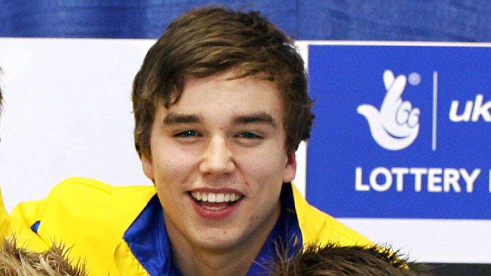 Curlinglandslagets Oskar Eriksson.