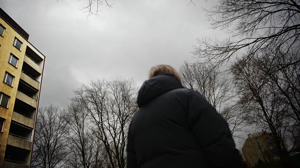 Anonymiserad kvinna.