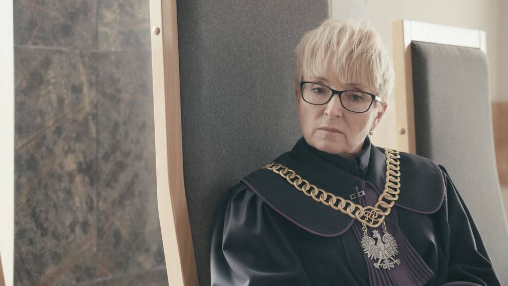 Beata Morawiec är hovrättsdomare i Krakow som nyligen fått sparken av justitieministern utan motivering.