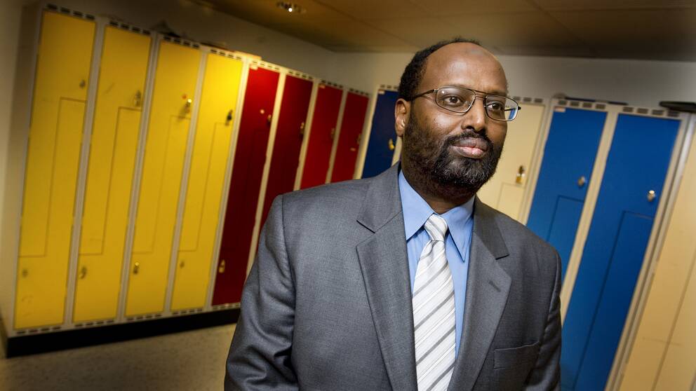 Abdirizak Waberi, rektor för Rösmosseskolan i Angered, som vill starta en muslimsk friskola i Borås.