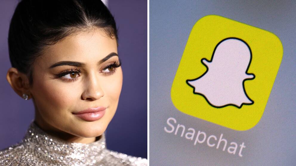 Snapchat-aktien föll med 6,1 procent efter Kylie Jenners syrliga tweet.