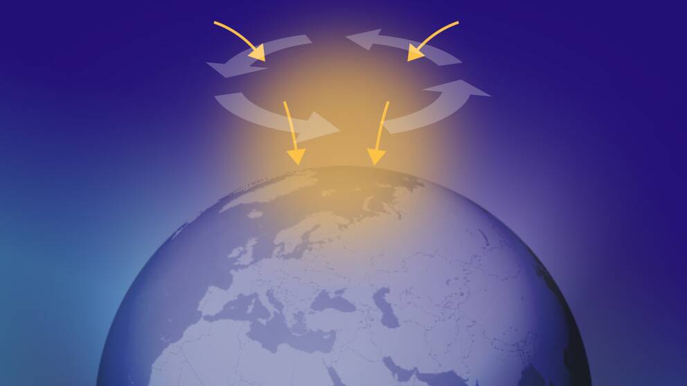 Sudden stratospheric warming SVT Nyheter