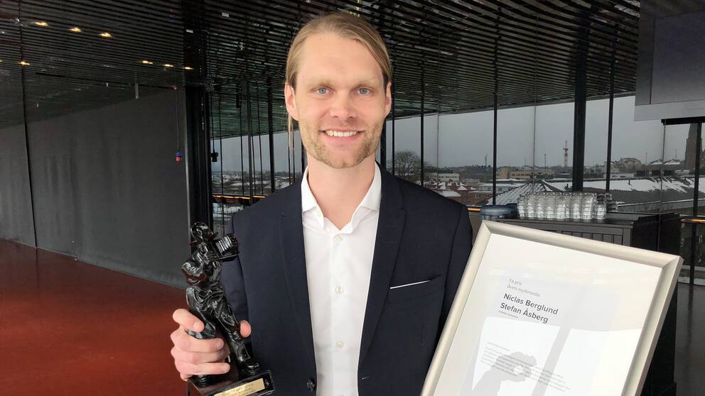SVT:s Mellanösternfotograf Niclas Berglund kammade hem förstapriset i kategorin multimedia.
