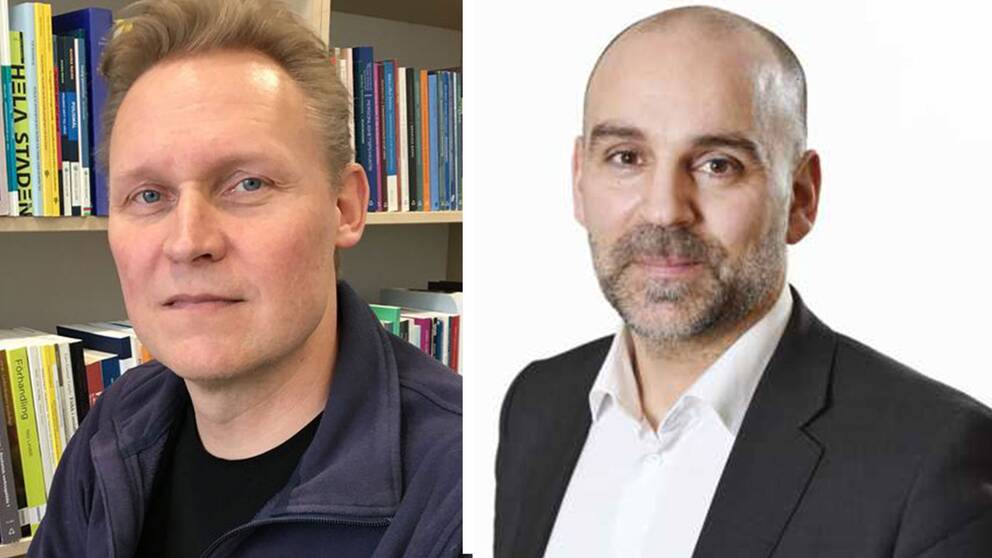 Ola Kronkvist, chef på polisutbildningen i Växjö och Stefan Wehlin, gruppchef HR kompetens inom polismyndigheten är oeniga om antagningskravens svårighetsgrad.