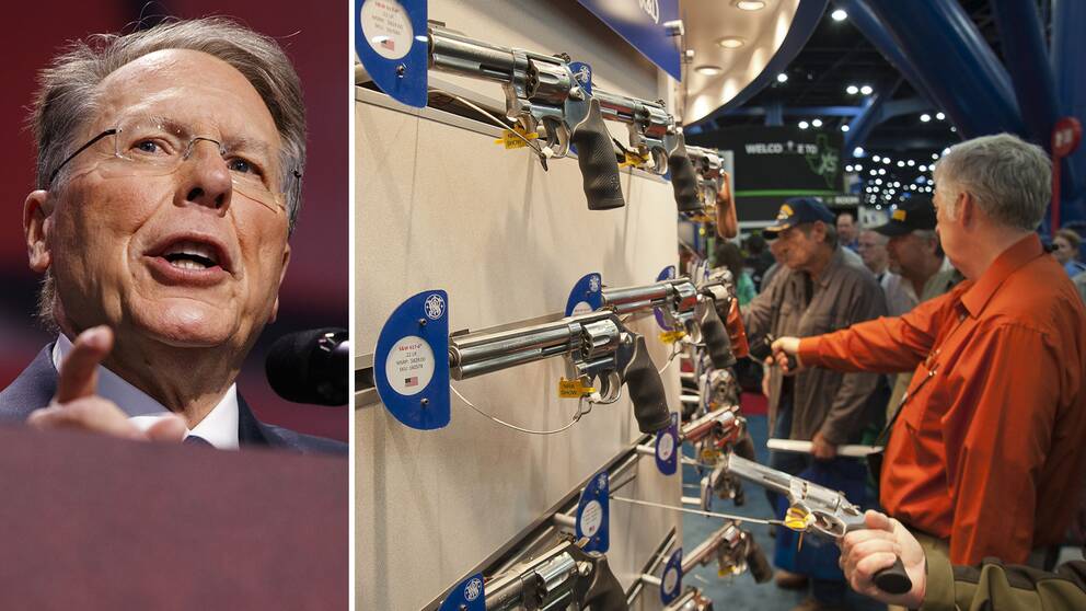 NRA-basen Wayne LaPierre.