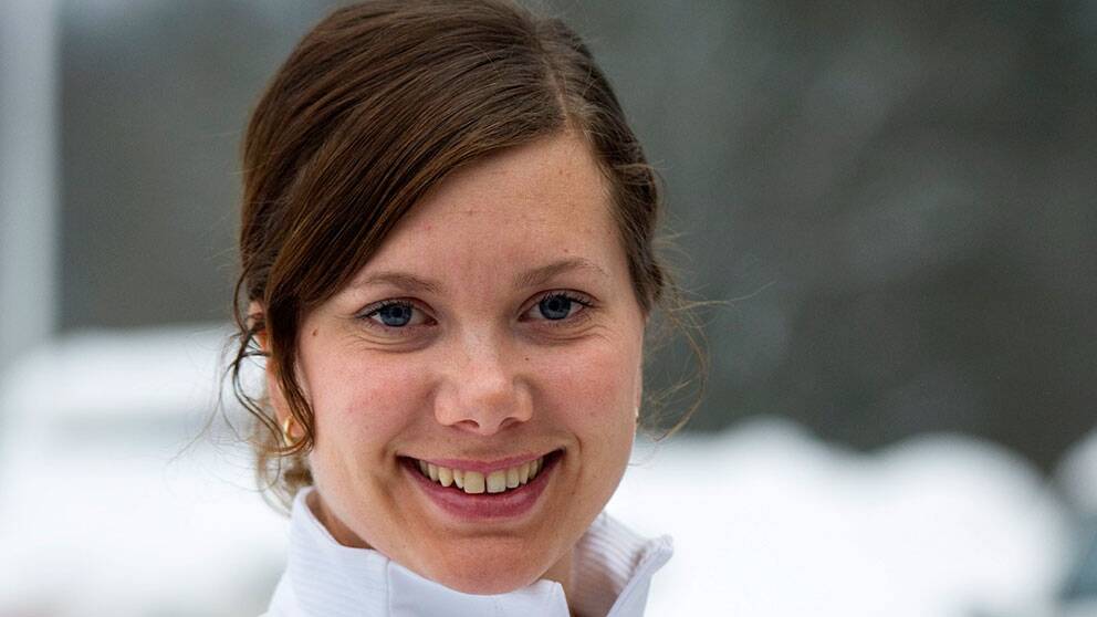 Längdlandslagets Sara Lindborg.