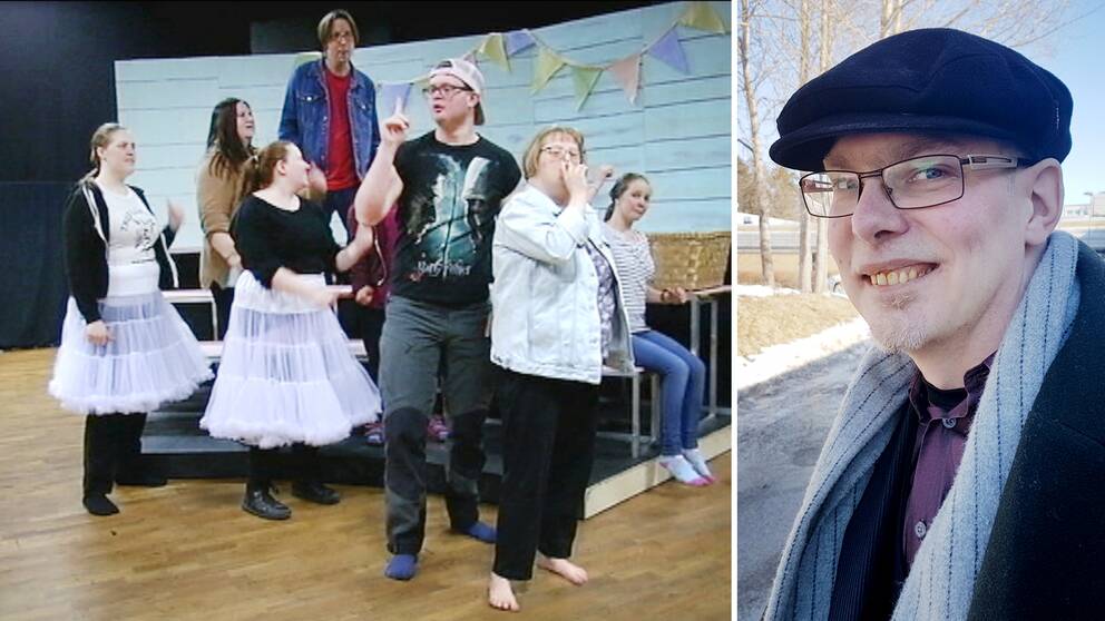 Deltagarna på kulturcentret Draóthea i Västerås  är glada åt det arbete Alexander Lindström gjort för att få högre ersättning.