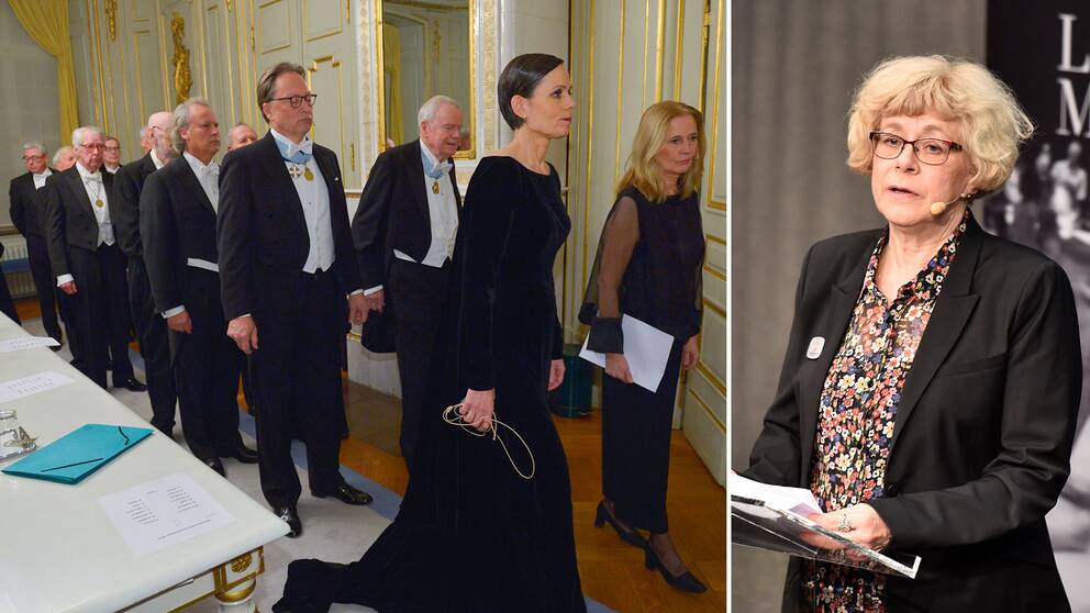 100 akademiker inom kulturforskningen riktar nu hård kritik mot Svenska Akademien, bland dem Alma-prisets juryordförande Boel Westin.