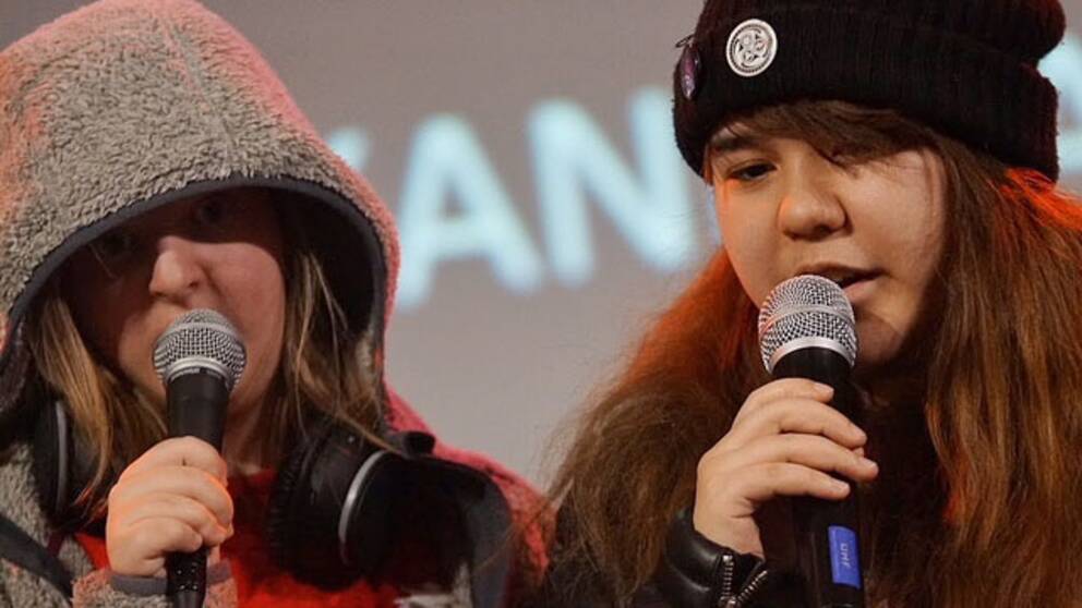 Alexandra Hansson och Michelle Sandell