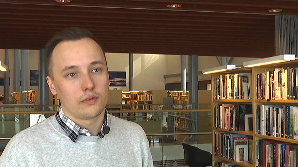 Isak Utsi, förbundsordförande i Sáminuorra