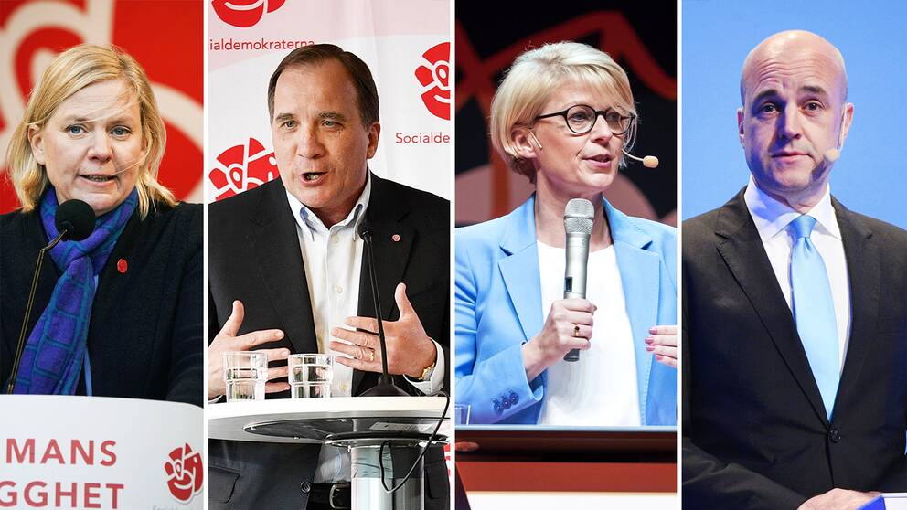 Socialdemokraternas Magdalena Andersson och Stefan Löfven har tillsammans med Moderaternas Elisabeth Svantesson och Fredrik Reinfeldt varit några av den svenska toppolitikens största profiler under svängningen
