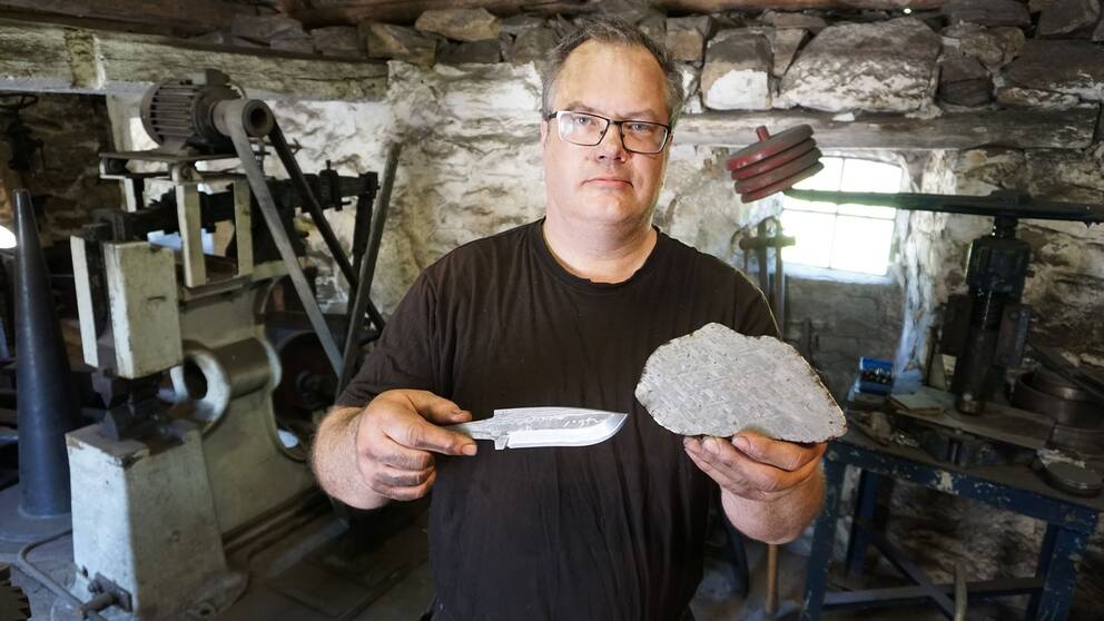 Magnus Jönsson meteorit kniv smed