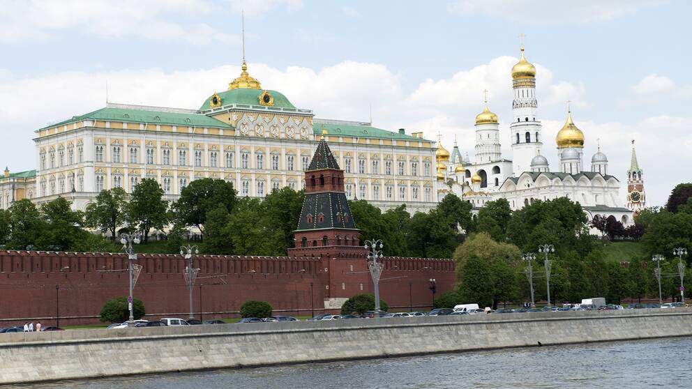 Regeringskvarteret Kreml i Moskva.