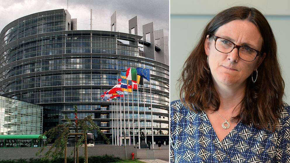 EU:s handelskommissionär Cecilia Malmström.