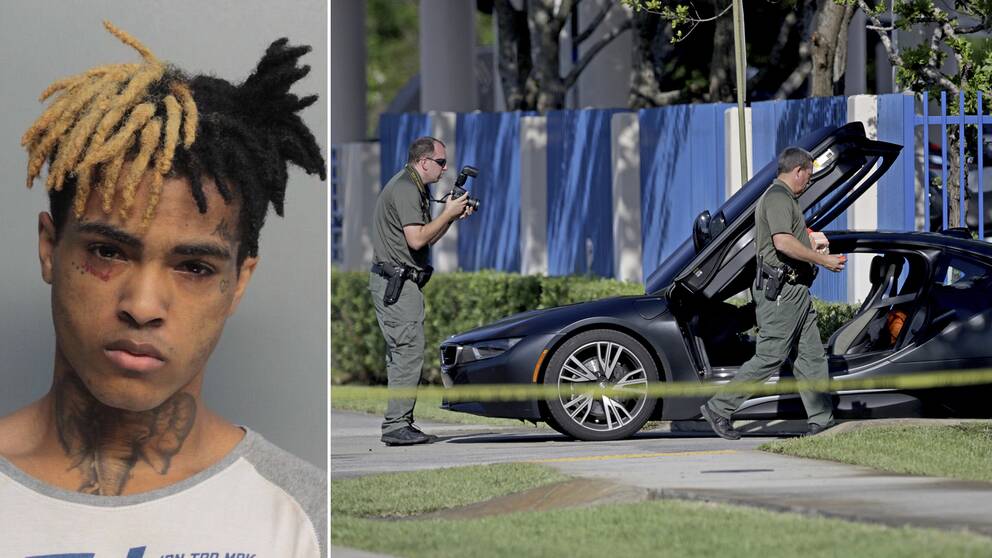 Rapparen XXXTentacion sköts till döds i sin bil under natten till tisdag svensk tid.