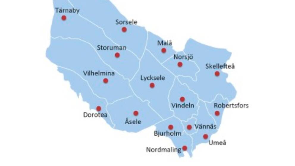 Region Västerbotten från och med år 2019 | SVT Nyheter