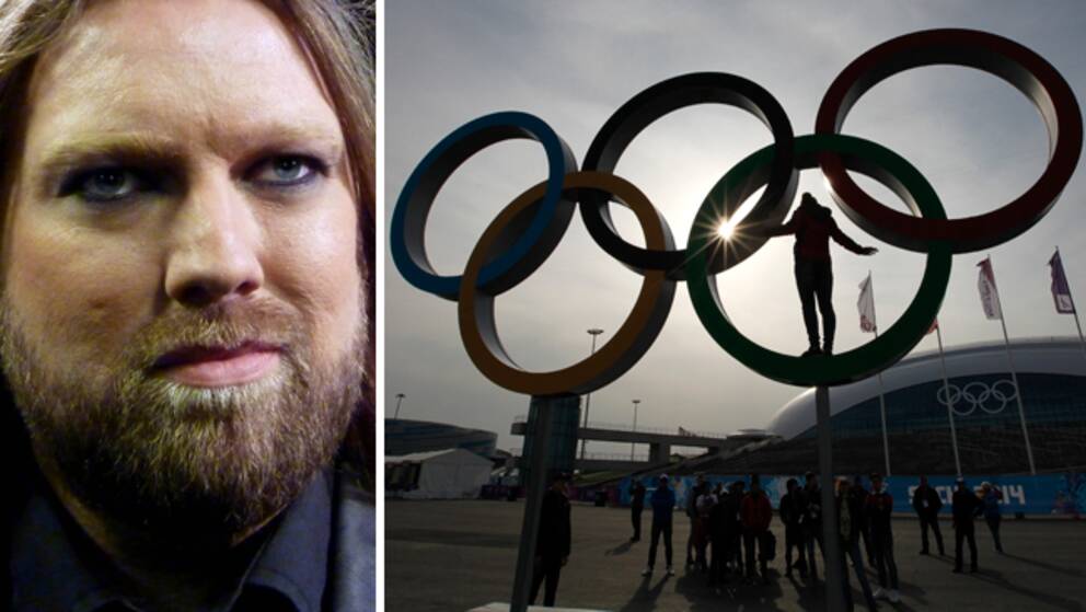 Operasångaren Rickard Söderberg riktar kritik mot att deltagarna i Sotji-OS inte agerade mer för de mänskliga rättigheterna.