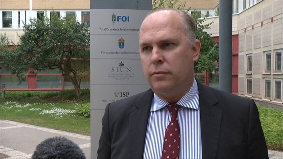 Ställföreträdande generaldirektör Carl-Johan Wieslander om vapenhandeln.
