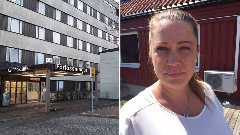 Östra sjukhuset i Göteborg och Maria Fredriksson.