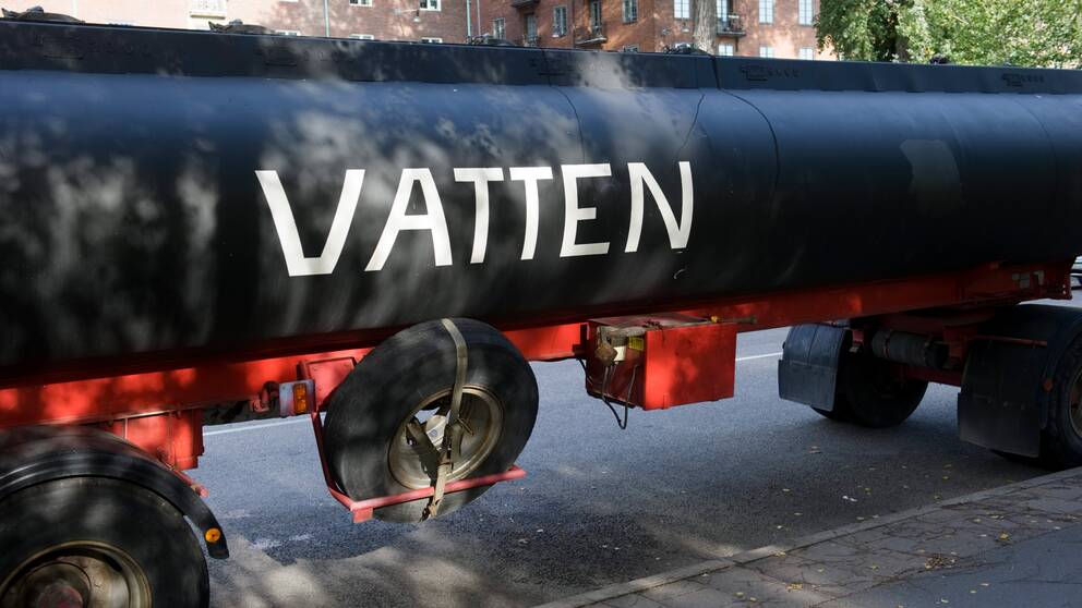 Bild på tankbil