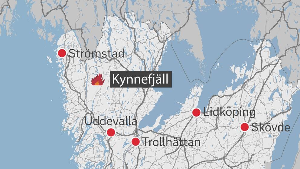 Skogsbranden i Tanums kommun är nu under kontroll | SVT Nyheter