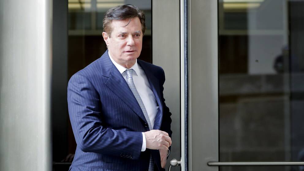 President Donald Trumps tidigare rådgivare under presidentkampanjen Paul Manafort.