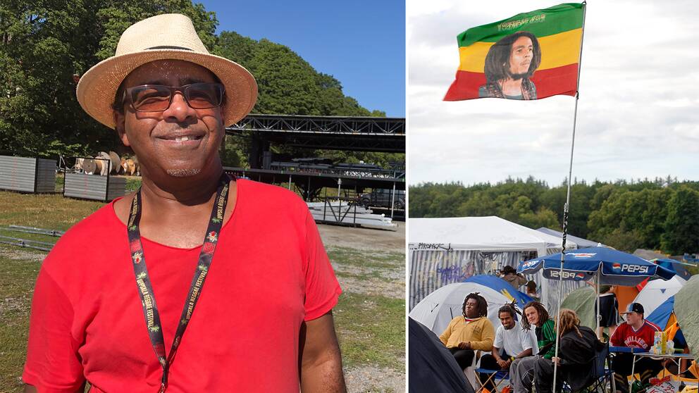 Musik och värme i fokus på Uppsala Reggaefestival | SVT Nyheter