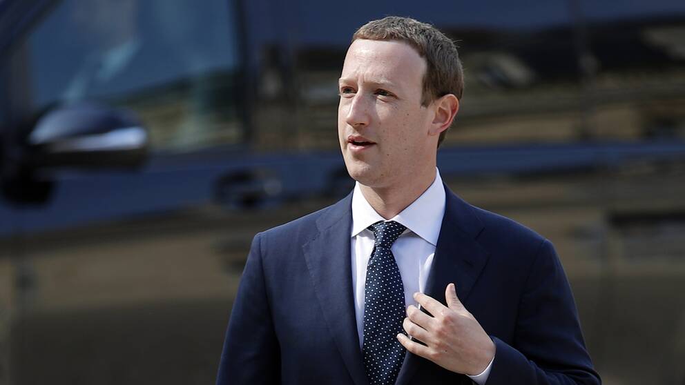 Facebooks vd Mark Zuckerberg.