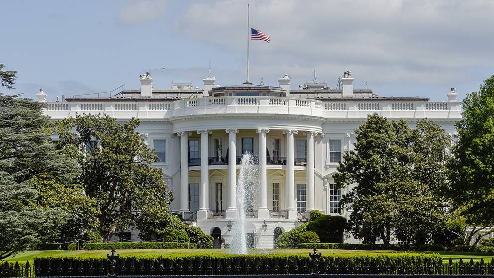 Vita huset i Washington.