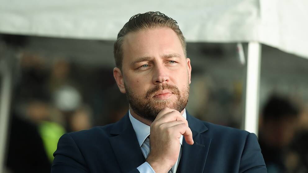 Mattias Karlsson, gruppledare för Sverigedemokraterna.