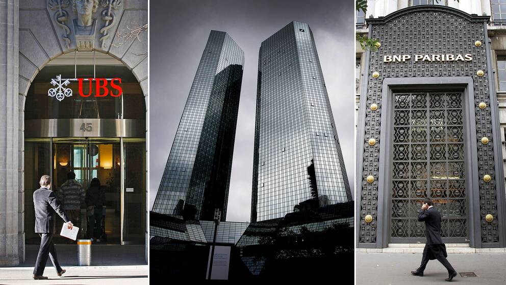 UBS, Deutsche Bank och BNP Paribas är involverade i det som kallas Europas största skattestöld i modern tid