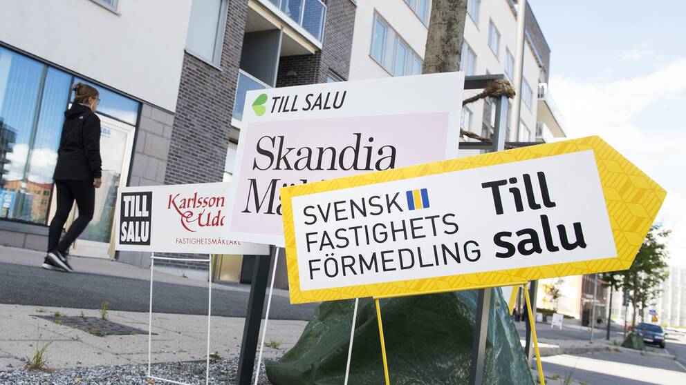 Mäklarskyltar
