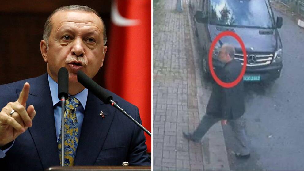 Erdogan: ”Mordet på Khashoggi var planerat”