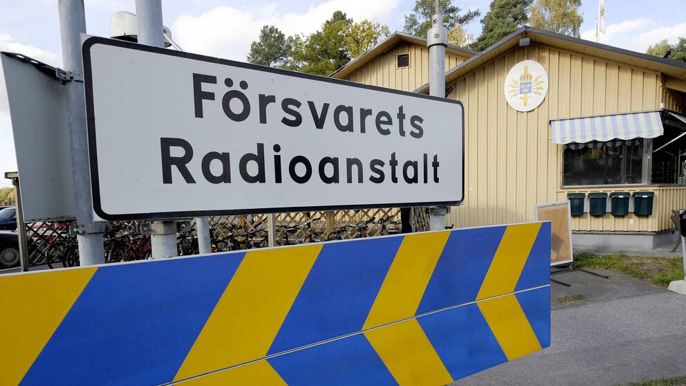 Försvarets Radioanstalt på Lovön utanför Stockholm.