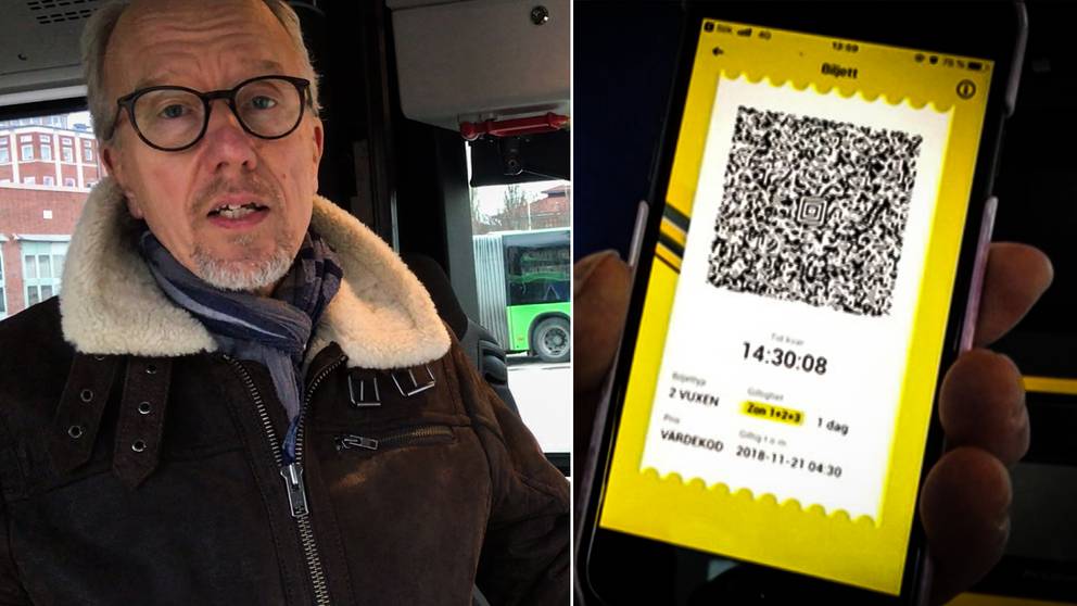 Ul Byter Biljettsystem Mobiltelefonen I Fokus Svt Nyheter