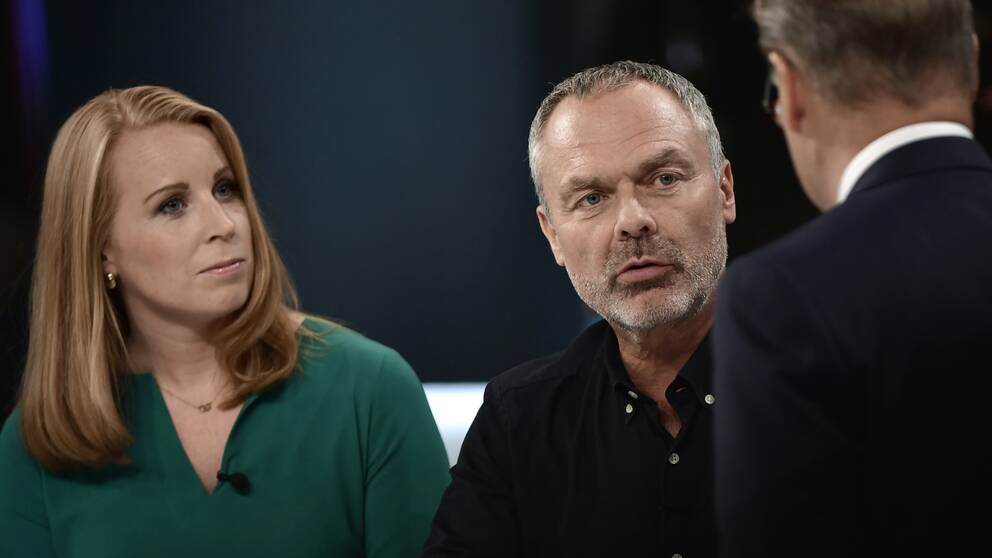 Annie Lööf (C) och Jan Björklund (L). Arkivbild.