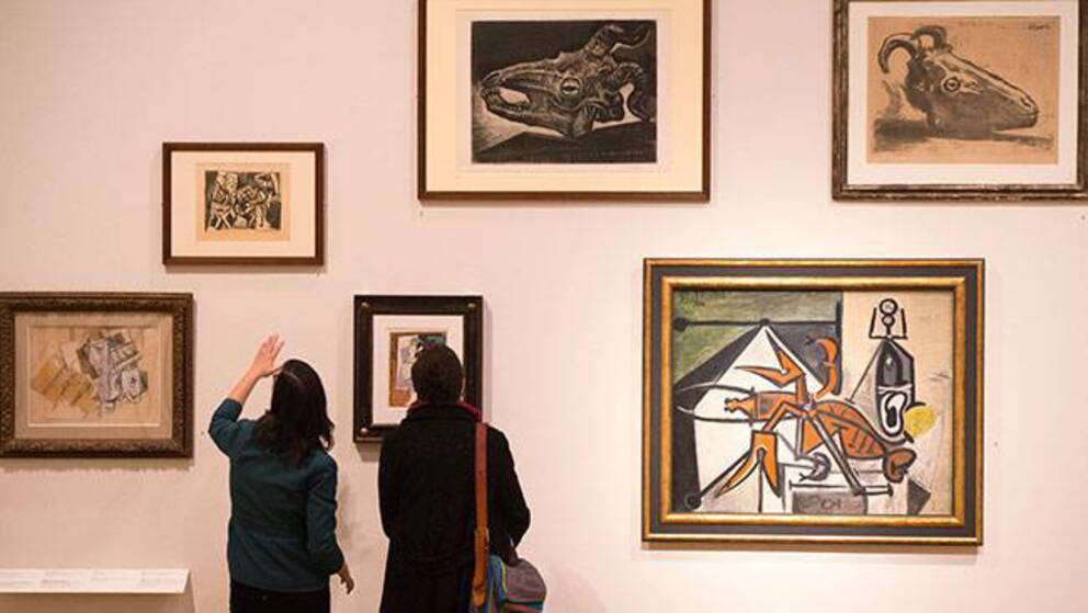 Under 40-talet beslagtog nazisterna tusentals målningar, bland annat av Pablo Picasso.