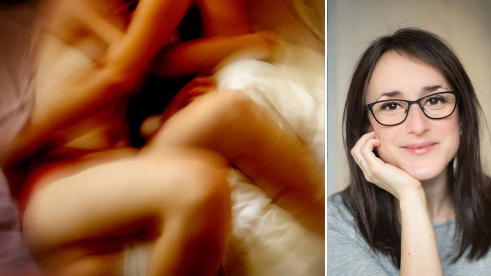Enligt sexologen Leigh Norén lever vi i ett ”penetrationsfixerat” samhälle. Något som kan förklara att kvinnor har lägre sexlust än män. På bilden syns ett par som har sex och på den andra bilden syns Leigh Norén.