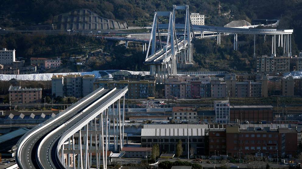 Genua får en ny bro inom ett år SVT Nyheter