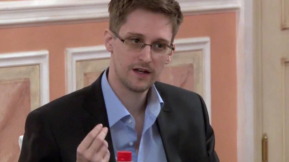 Edward Snowden. 