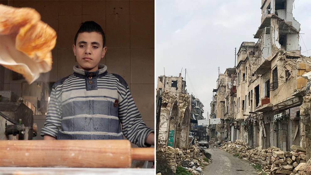 Svt Traffar Barnen I Aleppo Kriget Stal Deras Barndom Svt Nyheter