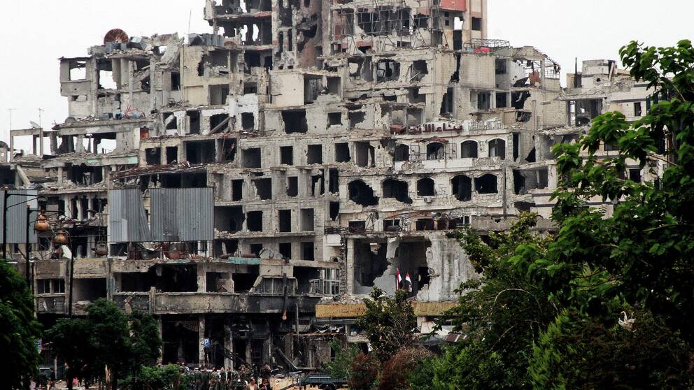 Homs i Syrien.
